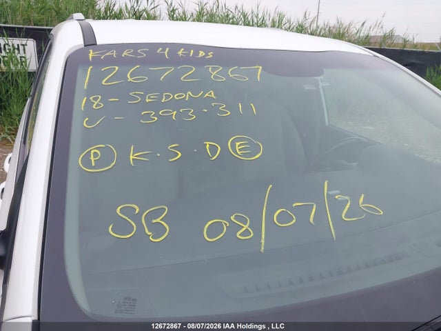 2018 Kia Sedona მანქანა იყიდება აუქციონზე, vin: KNDMB5C11J6393311, აუქციონის ნომერი: 12672867