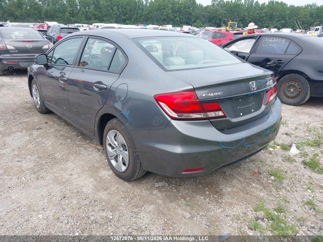 Продажа на аукционе авто 2013 Honda Civic Lx, vin: 2HGFB2F46DH046638, номер лота: 12672876