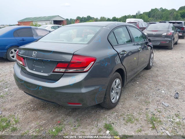 Продажа на аукционе авто 2013 Honda Civic Lx, vin: 2HGFB2F46DH046638, номер лота: 12672876