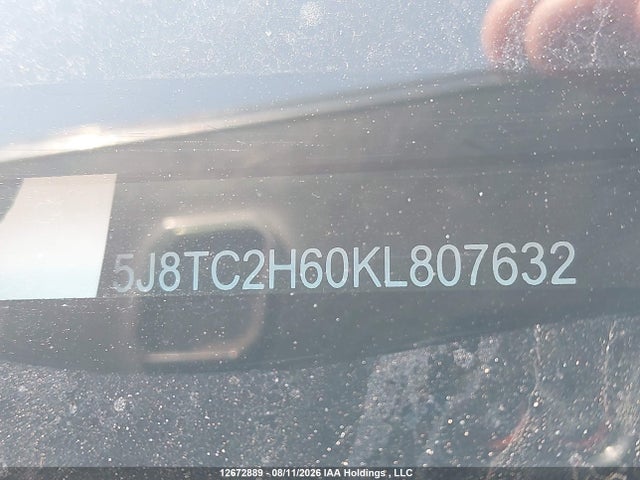 Продаж на аукціоні авто 2019 Acura Rdx A-spec, vin: 5J8TC2H60KL807632, номер лоту: 12672889