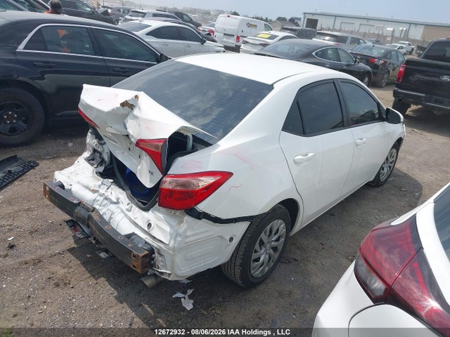 Продаж на аукціоні авто 2019 Toyota Corolla L/le/xle/se/xse, vin: 2T1BURHE3KC135760, номер лоту: 12672932