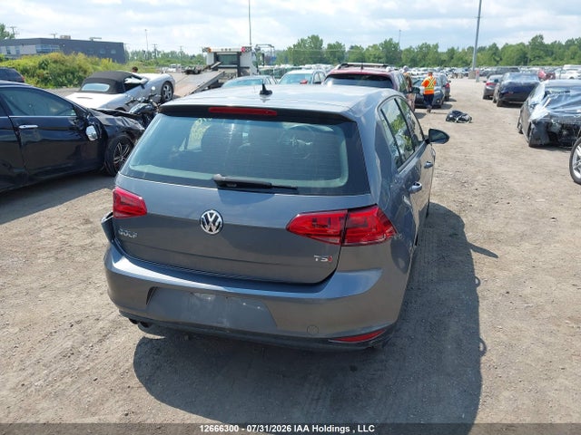 2015 Volkswagen Golf 1.8 Tsi Comfortline/1.8 Tsi Highline/1.8 Tsi Trendline მანქანა იყიდება აუქციონზე, vin: 3VW217AU7FM050204, აუქციონის ნომერი: 12666300