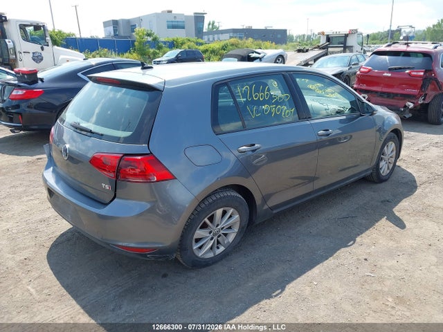 2015 Volkswagen Golf 1.8 Tsi Comfortline/1.8 Tsi Highline/1.8 Tsi Trendline მანქანა იყიდება აუქციონზე, vin: 3VW217AU7FM050204, აუქციონის ნომერი: 12666300