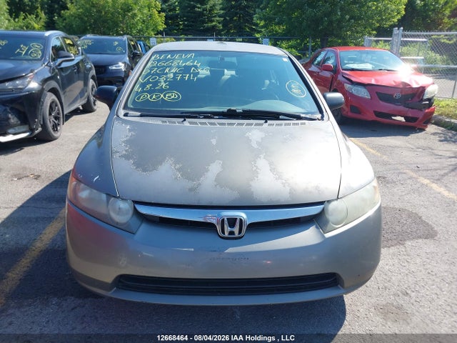 12668464 :رقم المزاد ، 2HGFA16397H032774 vin ، 2007 Honda Civic Dx-g مزاد بيع