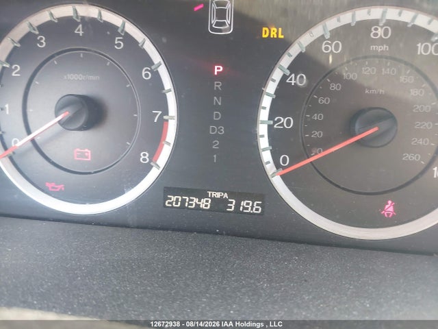 12672938 :رقم المزاد ، 1HGCP2F82CA135403 vin ، 2012 Honda Accord Ex-l مزاد بيع