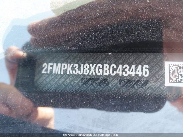 2FMPK3J8XGBC43446 Ford EDGE SEL