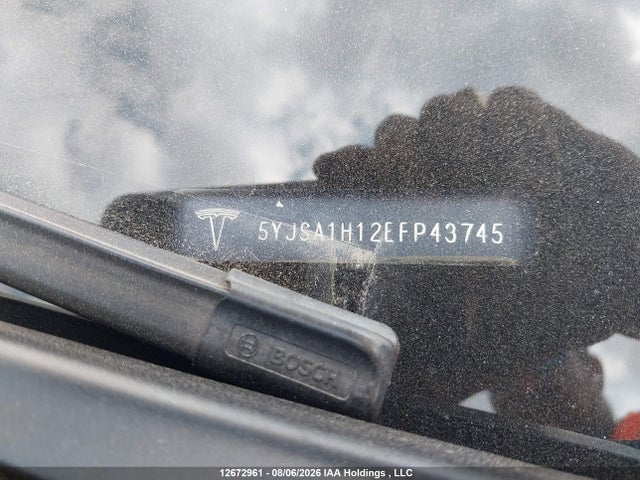 Aukcja sprzedaży 2014 Tesla Model S, vin: 5YJSA1H12EFP43745, numer aukcji: 12672961