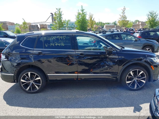 3VV4B7AX3NM147418 Volkswagen Tiguan Sel R-line