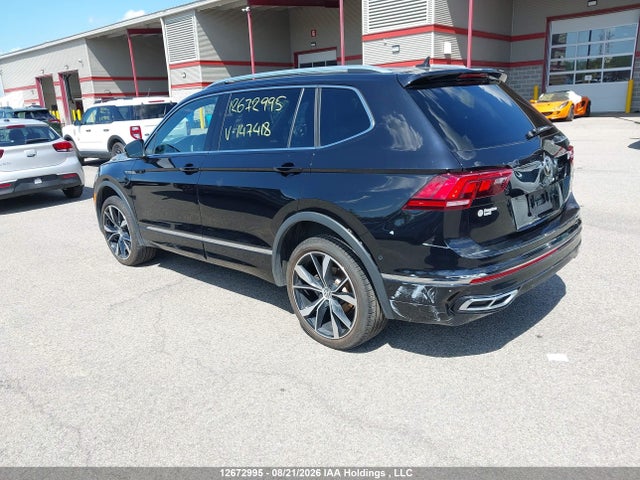 3VV4B7AX3NM147418 Volkswagen Tiguan Sel R-line