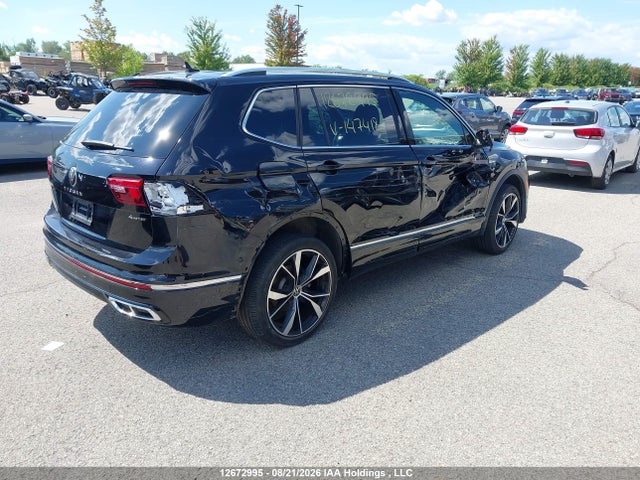 3VV4B7AX3NM147418 Volkswagen Tiguan Sel R-line