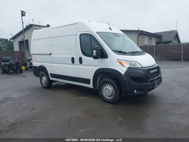 2025 Ram Promaster 2500 2500 High მანქანა იყიდება აუქციონზე, vin: 3C6LRVCG3SE534796, აუქციონის ნომერი: 12673000