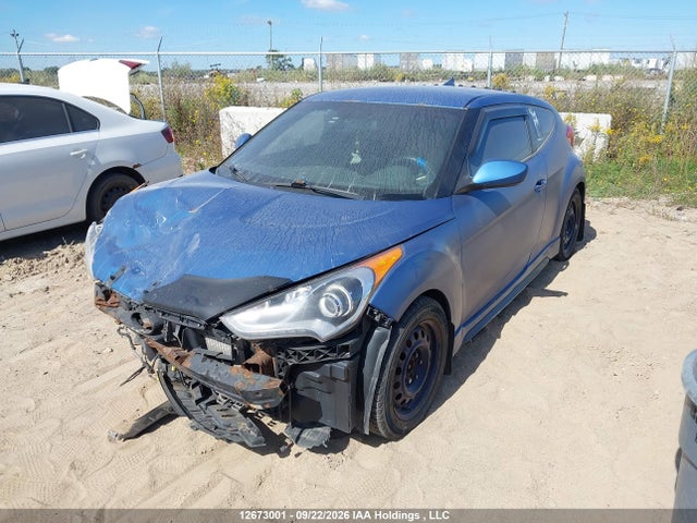 2016 Hyundai Veloster მანქანა იყიდება აუქციონზე, vin: KMHTC6AEXGU259739, აუქციონის ნომერი: 12673001