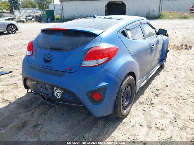2016 Hyundai Veloster მანქანა იყიდება აუქციონზე, vin: KMHTC6AEXGU259739, აუქციონის ნომერი: 12673001