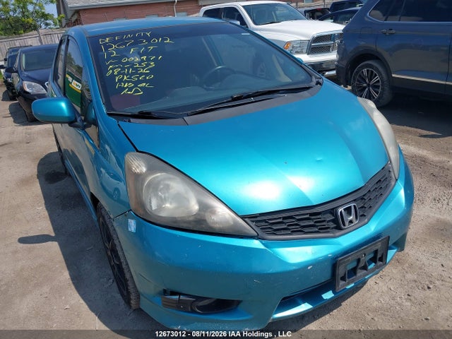 Продажа на аукционе авто 2012 Honda Fit Sport, vin: LUCGE8H73C3002971, номер лота: 12673012