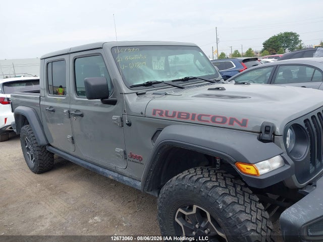 Продаж на аукціоні авто 2021 Jeep Gladiator Rubicon, vin: 1C6JJTBG2ML611849, номер лоту: 12673060