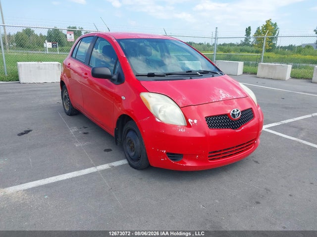 2007 Toyota Yaris Le/rs მანქანა იყიდება აუქციონზე, vin: JTDKT923875080303, აუქციონის ნომერი: 12673072