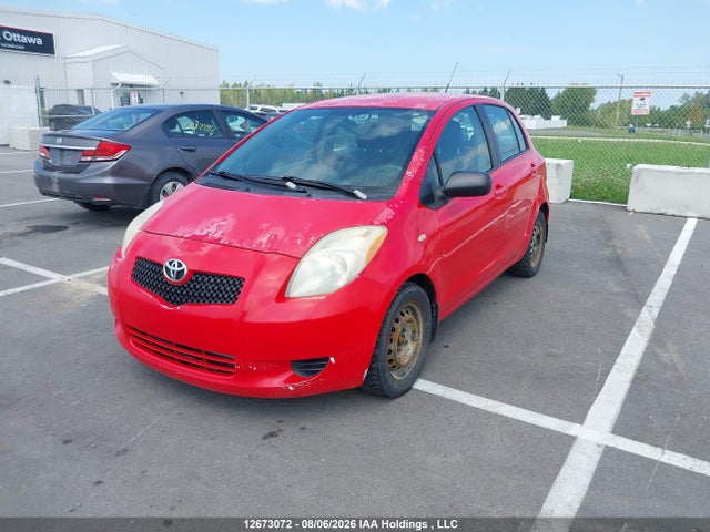 2007 Toyota Yaris Le/rs მანქანა იყიდება აუქციონზე, vin: JTDKT923875080303, აუქციონის ნომერი: 12673072
