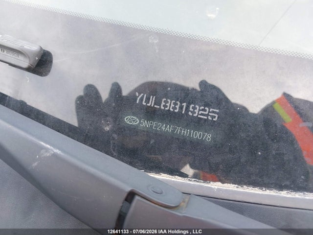 2015 Hyundai Sonata Gls მანქანა იყიდება აუქციონზე, vin: 5NPE24AF7FH110078, აუქციონის ნომერი: 12641133