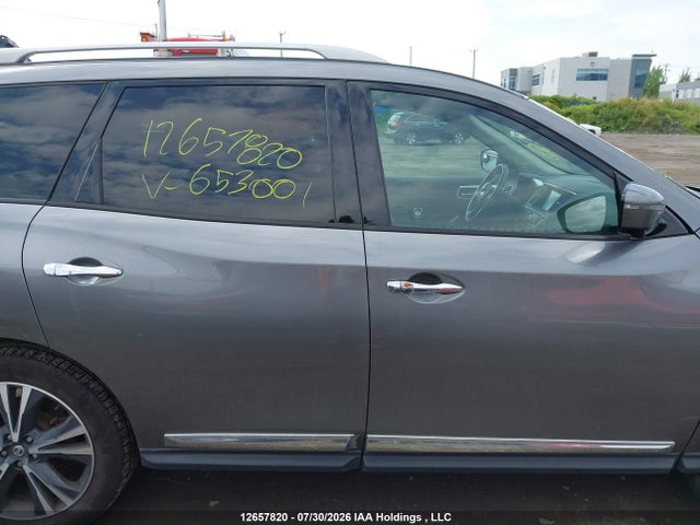12657820 :رقم المزاد ، 5N1DR2MM2HC653001 vin ، 2017 Nissan Pathfinder Platinum/s/sl/sv مزاد بيع