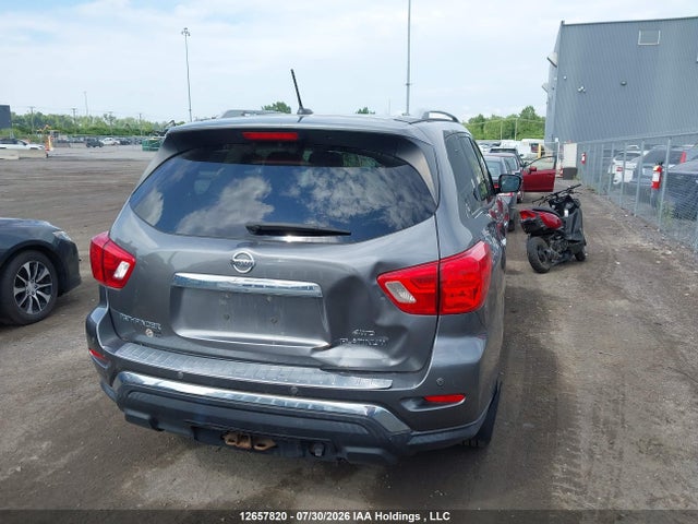 12657820 :رقم المزاد ، 5N1DR2MM2HC653001 vin ، 2017 Nissan Pathfinder Platinum/s/sl/sv مزاد بيع
