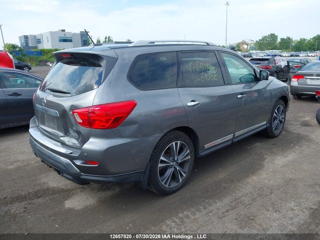 12657820 :رقم المزاد ، 5N1DR2MM2HC653001 vin ، 2017 Nissan Pathfinder Platinum/s/sl/sv مزاد بيع