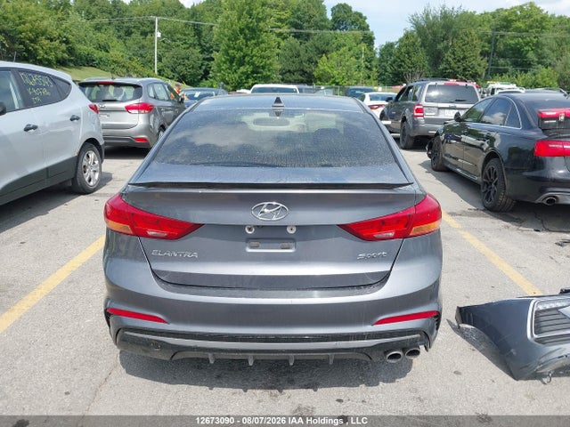 2018 Hyundai Elantra Sport მანქანა იყიდება აუქციონზე, vin: KMHD04LB3JU670301, აუქციონის ნომერი: 12673090