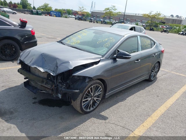 2018 Hyundai Elantra Sport მანქანა იყიდება აუქციონზე, vin: KMHD04LB3JU670301, აუქციონის ნომერი: 12673090
