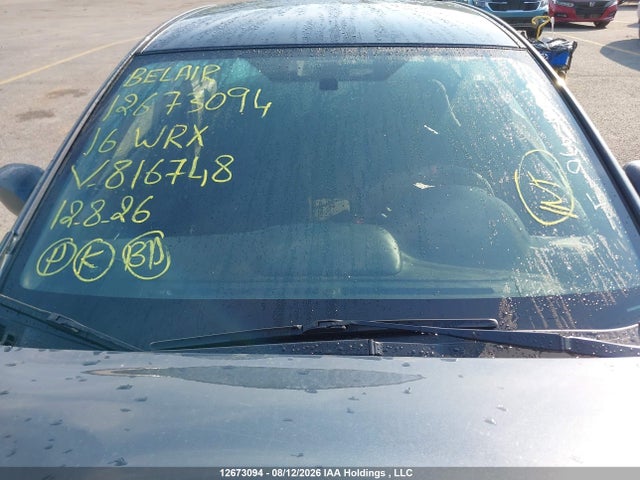 12673094 :رقم المزاد ، JF1VA1A64G9816748 vin ، 2016 Subaru Wrx مزاد بيع