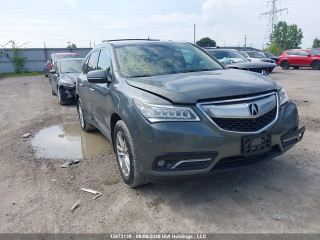 2016 Acura Mdx Elite მანქანა იყიდება აუქციონზე, vin: 5FRYD4H88GB503813, აუქციონის ნომერი: 12673139