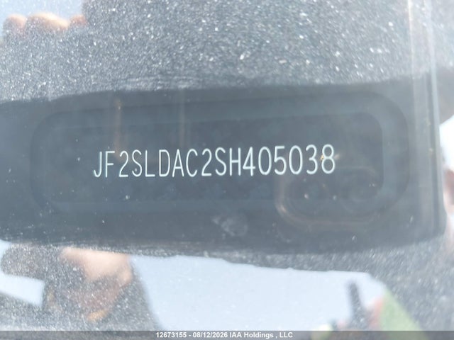 Aukcja sprzedaży 2025 Subaru Forester, vin: JF2SLDAC2SH405038, numer aukcji: 12673155