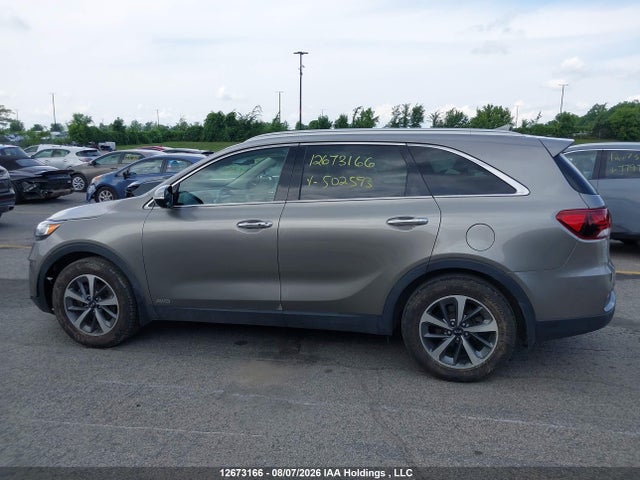 12673166 :رقم المزاد ، 5XYPHDA50KG502593 vin ، 2019 Kia Sorento 3.3l Ex/3.3l Ex+ مزاد بيع