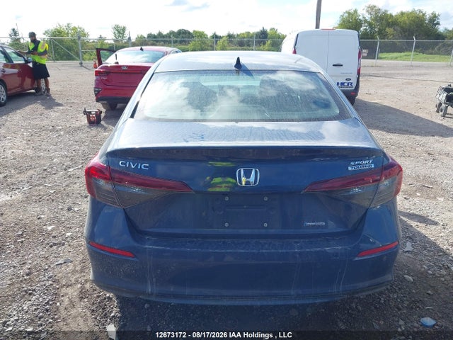 2025 Honda Civic Sport Hybrid/sport Touring Hybrid მანქანა იყიდება აუქციონზე, vin: 2HGFE4F85SH016002, აუქციონის ნომერი: 12673172