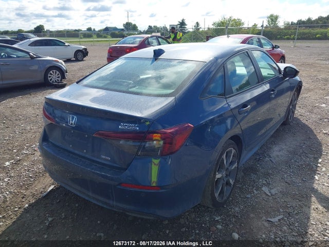 2025 Honda Civic Sport Hybrid/sport Touring Hybrid მანქანა იყიდება აუქციონზე, vin: 2HGFE4F85SH016002, აუქციონის ნომერი: 12673172