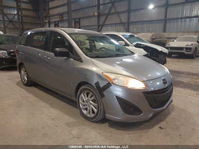 12665245 :رقم المزاد ، JM1CW2CL7C0103689 vin ، 2012 Mazda Mazda5 Gs مزاد بيع