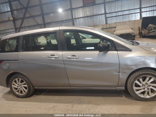 12665245 :رقم المزاد ، JM1CW2CL7C0103689 vin ، 2012 Mazda Mazda5 Gs مزاد بيع