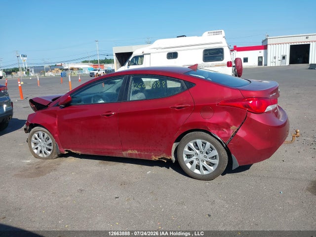 12663888 :رقم المزاد ، 5NPDH4AE9DH264032 vin ، 2013 Hyundai Elantra Gl مزاد بيع