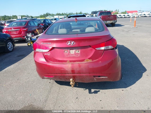 12663888 :رقم المزاد ، 5NPDH4AE9DH264032 vin ، 2013 Hyundai Elantra Gl مزاد بيع
