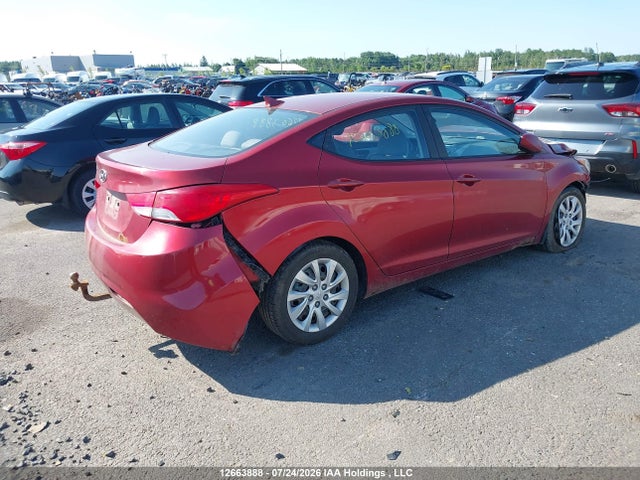 12663888 :رقم المزاد ، 5NPDH4AE9DH264032 vin ، 2013 Hyundai Elantra Gl مزاد بيع