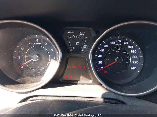 12663888 :رقم المزاد ، 5NPDH4AE9DH264032 vin ، 2013 Hyundai Elantra Gl مزاد بيع