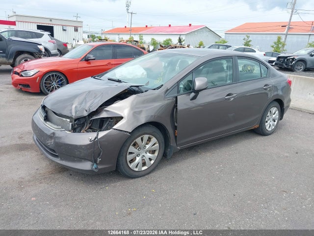 Продаж на аукціоні авто 2012 Honda Civic Lx, vin: 2HGFB2F48CH016538, номер лоту: 12664168