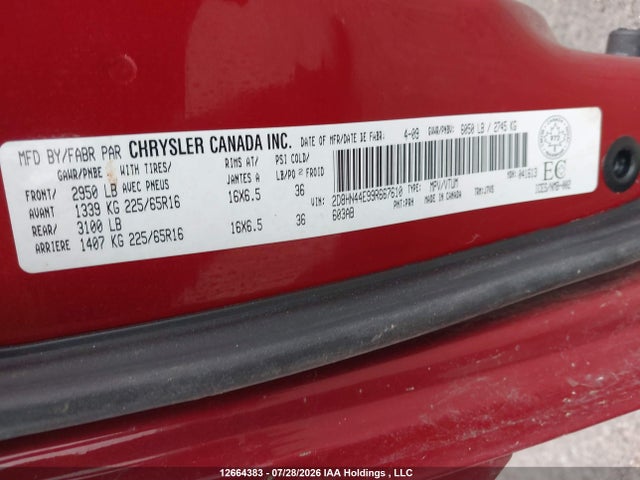 Aukcja sprzedaży 2009 Dodge Grand Caravan Se, vin: 2D8HN44E99R667610, numer aukcji: 12664383