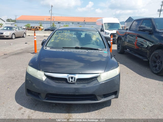 12673242 :رقم المزاد ، 2HGFA16209H108327 vin ، 2009 Honda Civic Dx/dx-a مزاد بيع