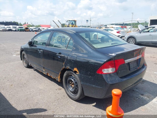 12673242 :رقم المزاد ، 2HGFA16209H108327 vin ، 2009 Honda Civic Dx/dx-a مزاد بيع