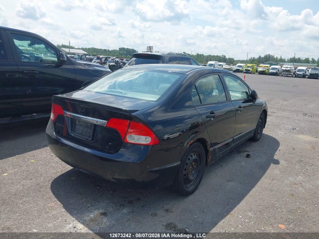 12673242 :رقم المزاد ، 2HGFA16209H108327 vin ، 2009 Honda Civic Dx/dx-a مزاد بيع