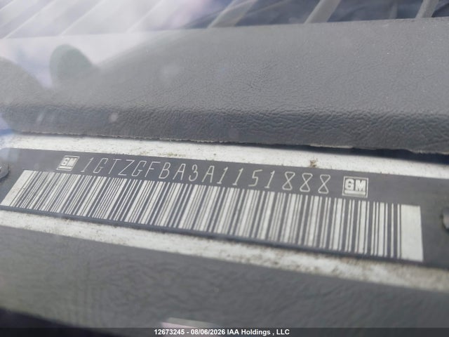 Aukcja sprzedaży 2010 Gmc Savana G2500, vin: 1GTZGFBA3A1151888, numer aukcji: 12673245