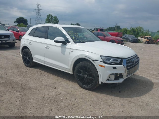12673256 :رقم المزاد ، WA1ENAFY6J2115597 vin ، 2018 Audi Q5 Progressiv S-line مزاد بيع