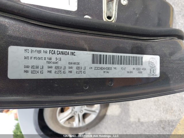 Продажа на аукционе авто 2019 Dodge Charger Sxt, vin: 2C3CDXBGXKH538535, номер лота: 12673263