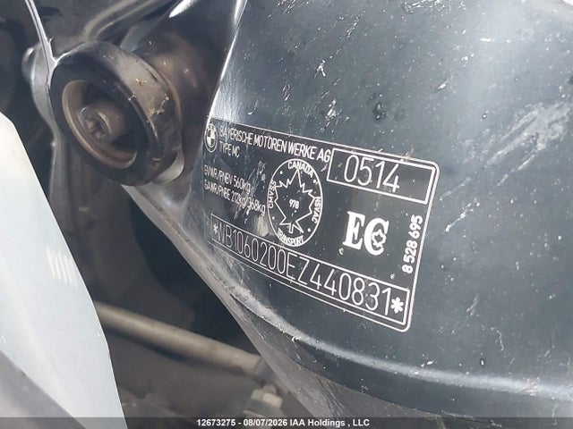 WB1060200EZ440831 BMW K1600 Gtl