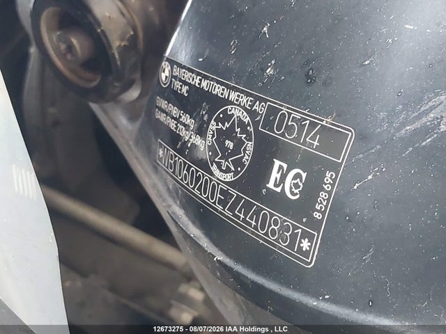 WB1060200EZ440831 BMW K1600 Gtl