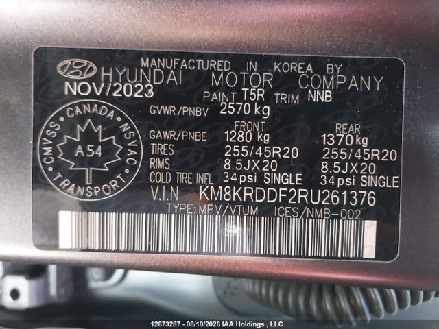Hyundai Ioniq 5 Preferred Long Range With Ultimate Package 2024 KM8KRDDF2RU261376 Image 18